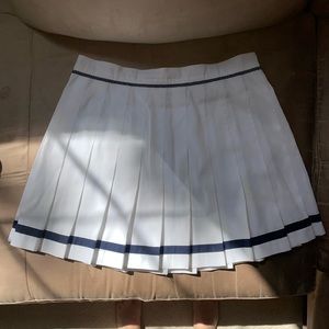 Vintage Tail Pleated Tennis Skirt